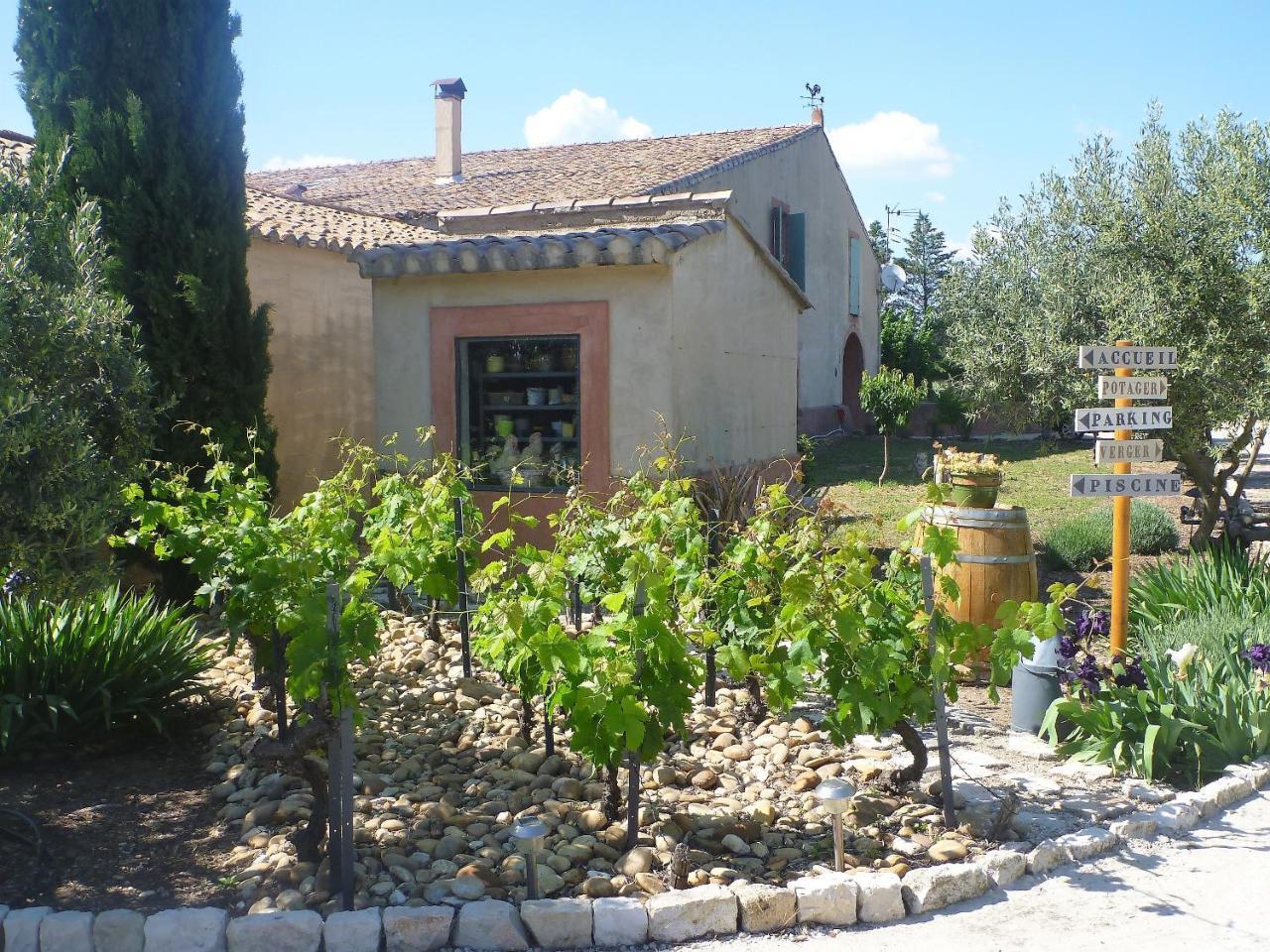 Le Mas De Gleyzes B&B De Charme Lédenon Dış mekan fotoğraf